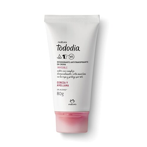 Natura Tododia Desodorante En Crema Cereza y Avellana 80g