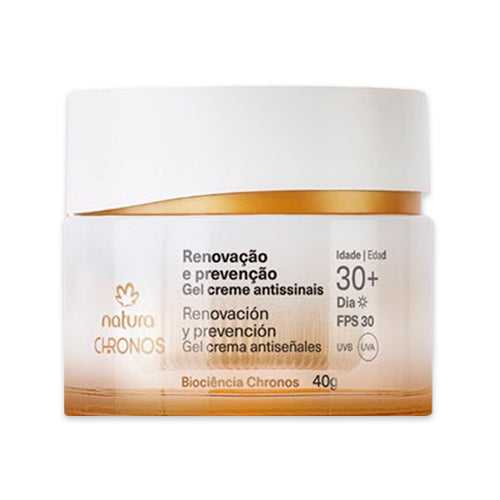 Natura Chronos Gel Crema Antiseñales Renovacion Y Prevención 30+ Dia 40 G