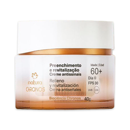 Natura Chronos Crema Antiseñales Relleno Y Revitalizacion 60+ Dia 40g
