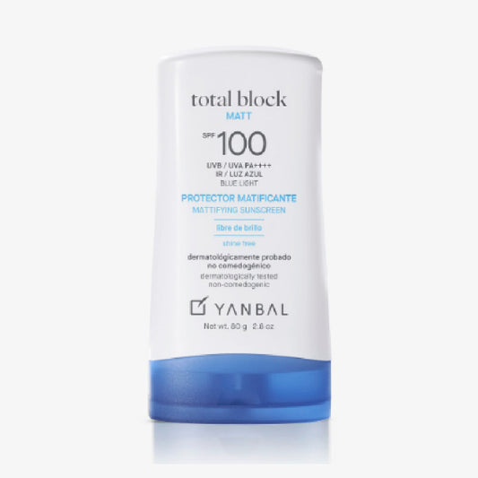 Yanbal Total Block Protector Solar Matificante Spf 100 80g