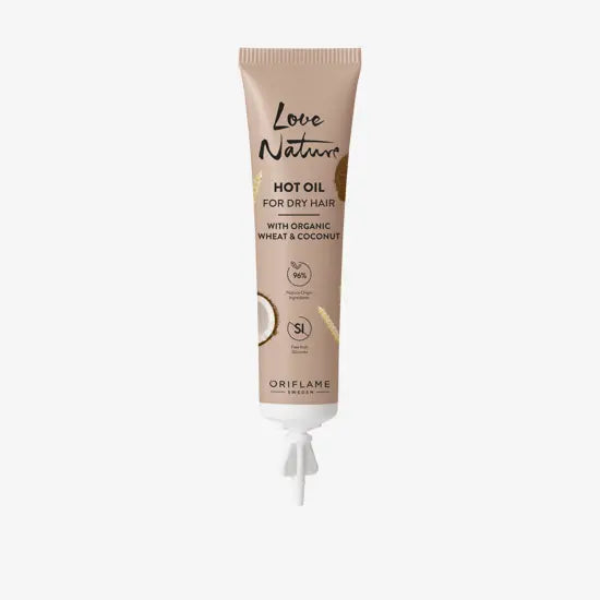 Oriflame Love Nature Hot Oil Trigo y Coco Organicos 15ml