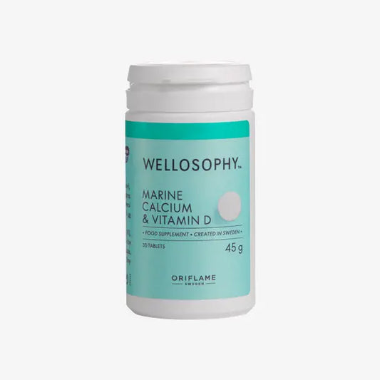 Oriflame Wellosophy Calcio y Vitamina D Capsulas 45g