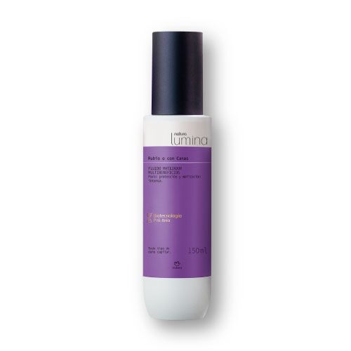 Natura Lumina Matizador Multibeneficios Rubio O Con Canas Fluido 150 Ml