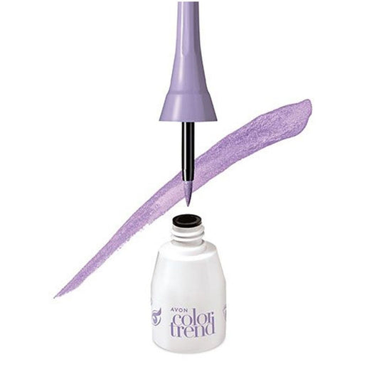 Avon Color Trend Delineador Liquido para Ojos Morado Pastel 3ml