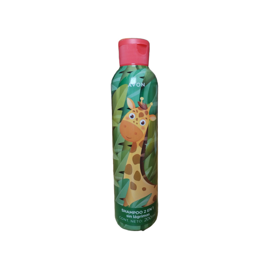 Avon Kids Safari Shampoo 2 En 1 Sin Lagrimas 200 Ml