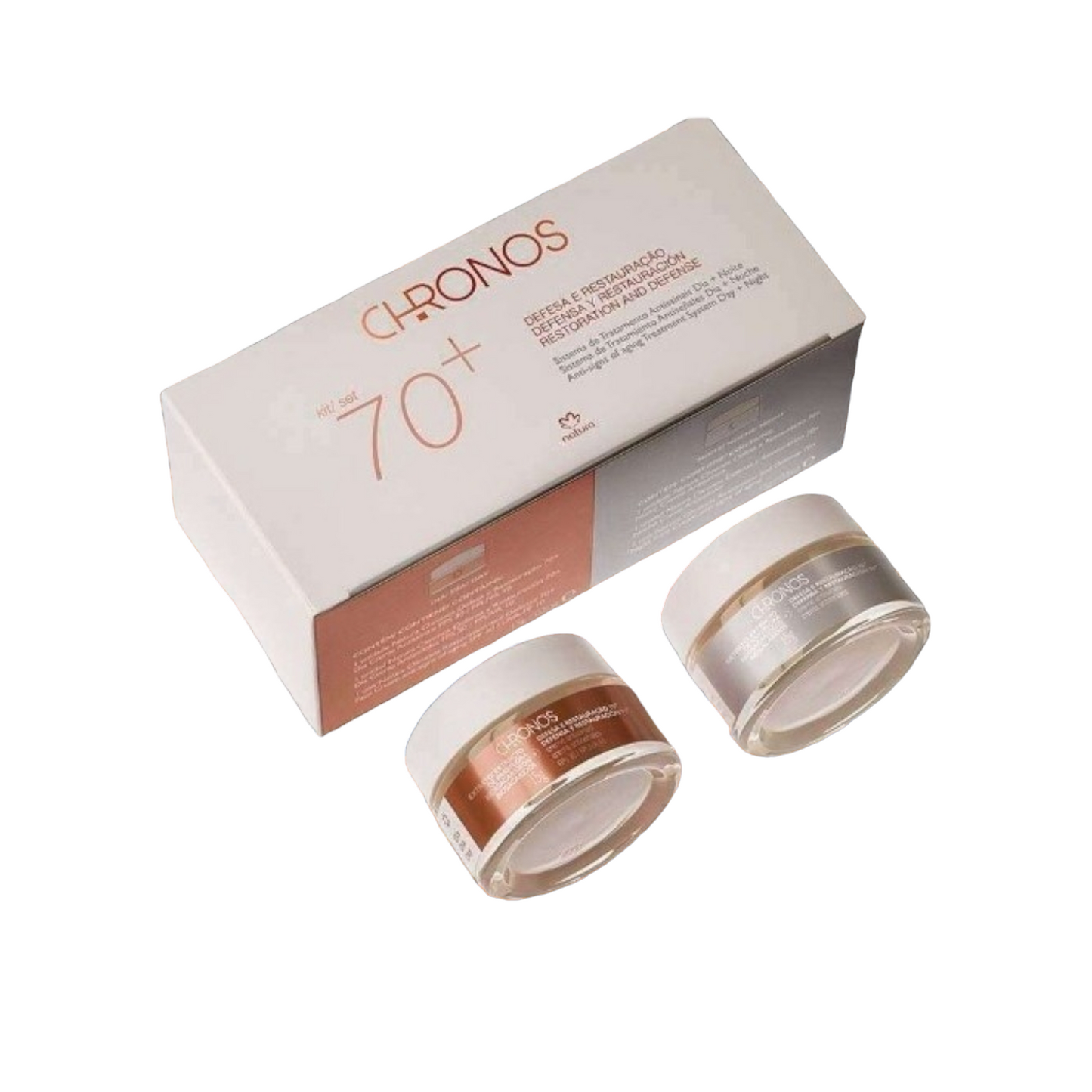 Natura Chronos Kit Defensa Y Restauracion 70+ dia/noche 15g