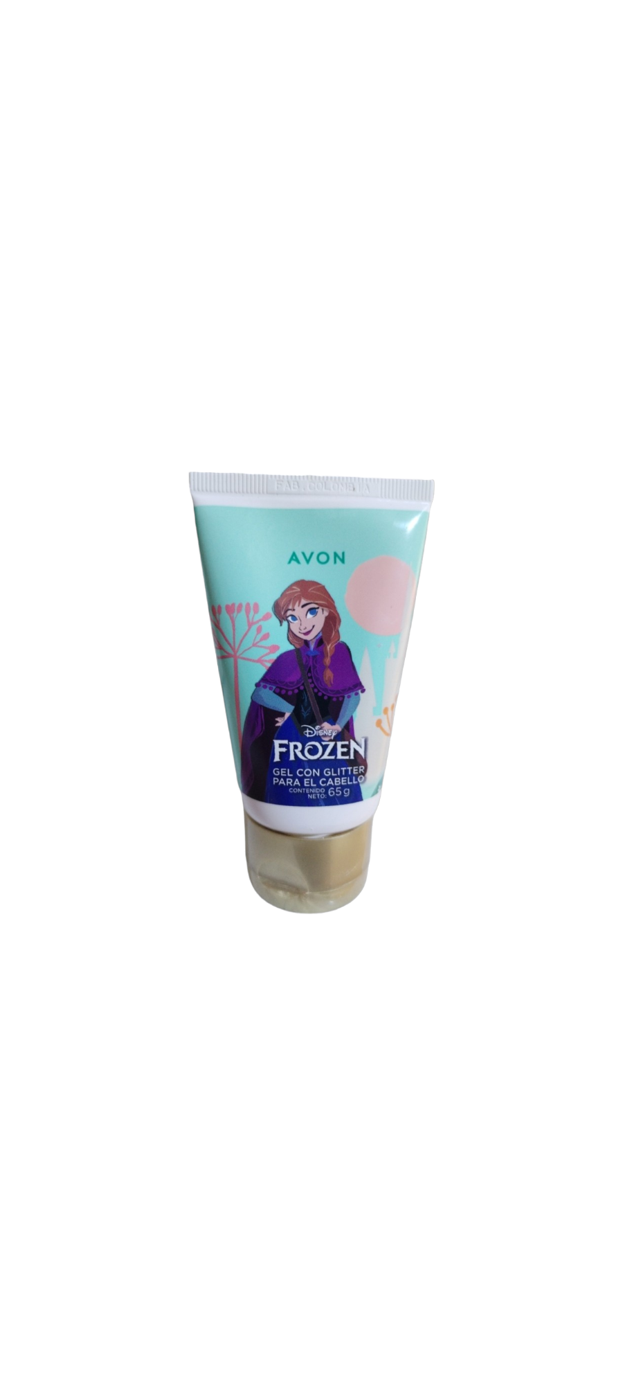 Avon Disney Frozen Gel Con Glitter Para El Cabello 65 G