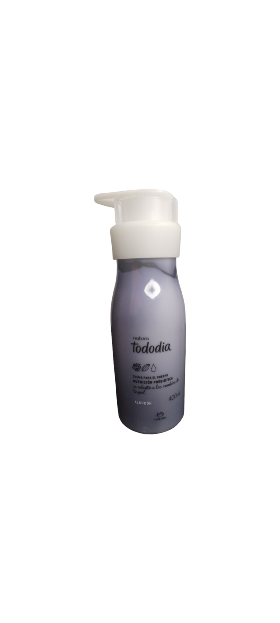 Natura Tododia Crema Para El Cuerpo Nutricion Prebiotica Algodon 400 Ml