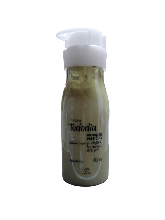 Natura Tododia Nutricion Prebiotica Crema Para El Cuerpo Macadamia 400 Ml