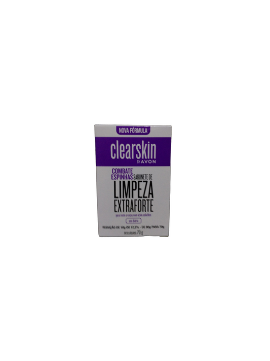 Avon Clearskin Jabon Limpieza Extraforte Uso Diario 70 G